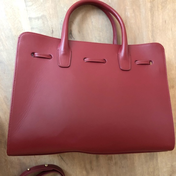 Mansur Gavriel Rococo Red Sun Bag - Picture 8 of 8